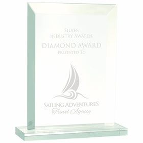 Rectangle Jade Glass Awards