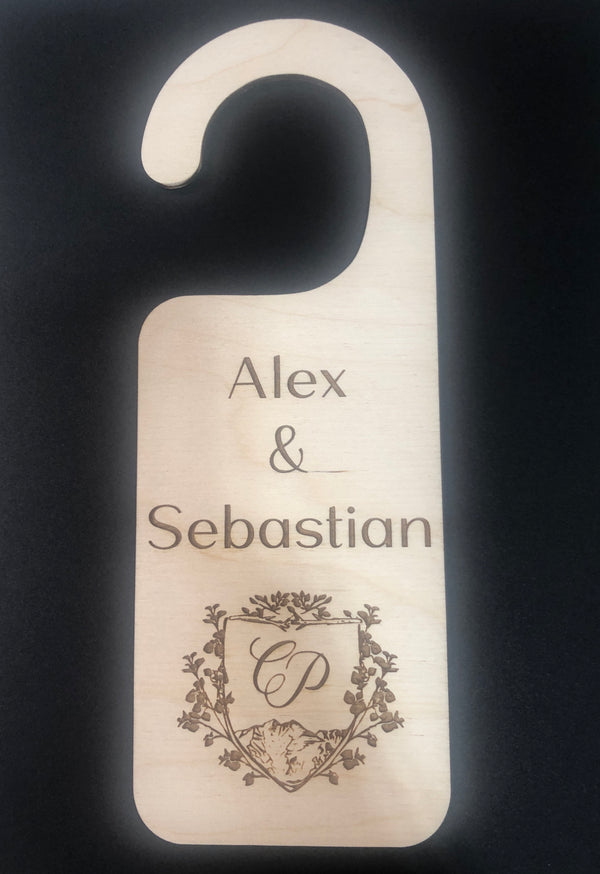 Wooden Door Hangers - 1/8