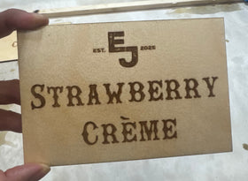 Wood Menus/Station Signs