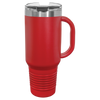 40 oz. Stainless Steel Travel Mug with Handle