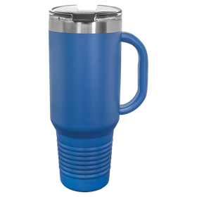 40 oz. Stainless Steel Travel Mug with Handle