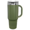 40 oz. Stainless Steel Travel Mug with Handle