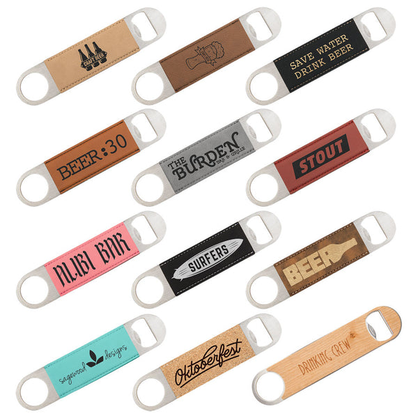 Leatherette Bottle Opener