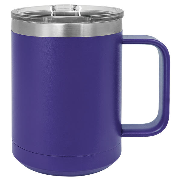 15 oz. Stainless Steel Coffee Mug
