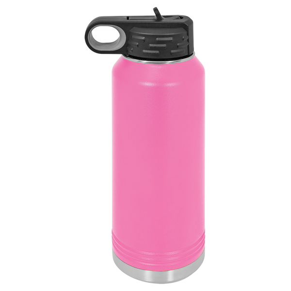 32 oz. Stainless Steel Flip Top Water Bottle