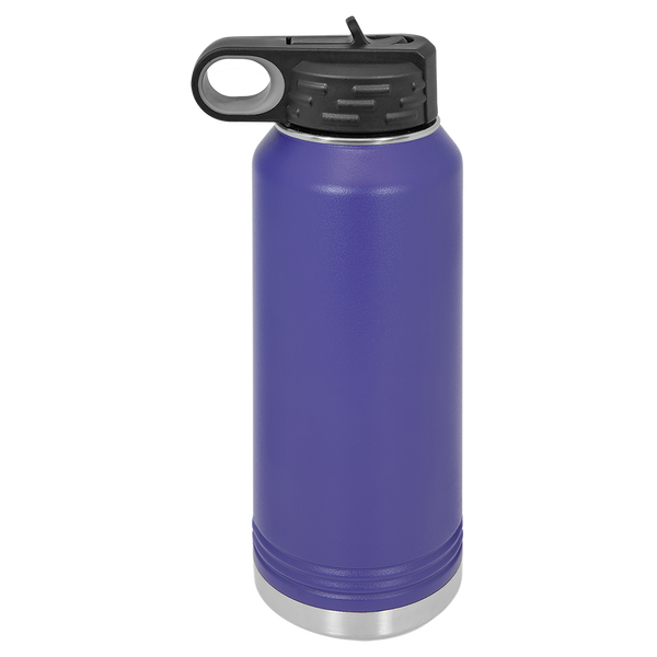 32 oz. Stainless Steel Flip Top Water Bottle