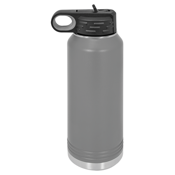 32 oz. Stainless Steel Flip Top Water Bottle