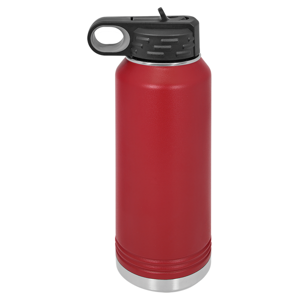 32 oz. Stainless Steel Flip Top Water Bottle