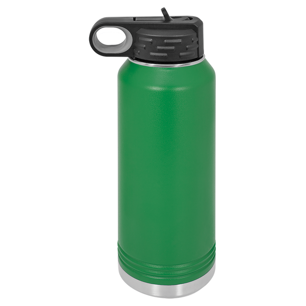 32 oz. Stainless Steel Flip Top Water Bottle