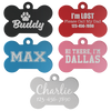 Pet ID Tag Bone SM (1 1/8