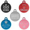 Pet ID Tag Round SM (1