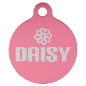 Pet ID Tag Round LG (1 1/5