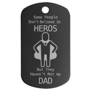 Pet ID Tag Oval (1 1/8