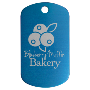 Pet ID Tag Oval (1 1/8