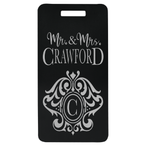 Anodized Aluminum Full Color Luggage Tags Lazer This