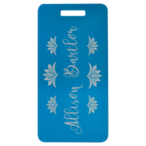Anodized Aluminum Full Color Luggage Tags