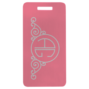 Anodized Aluminum Full Color Luggage Tags
