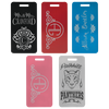 Anodized Aluminum Full Color Luggage Tags